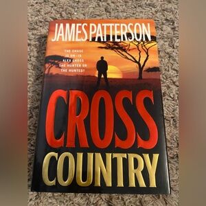 James Patterson Cross Country Hardcover Book